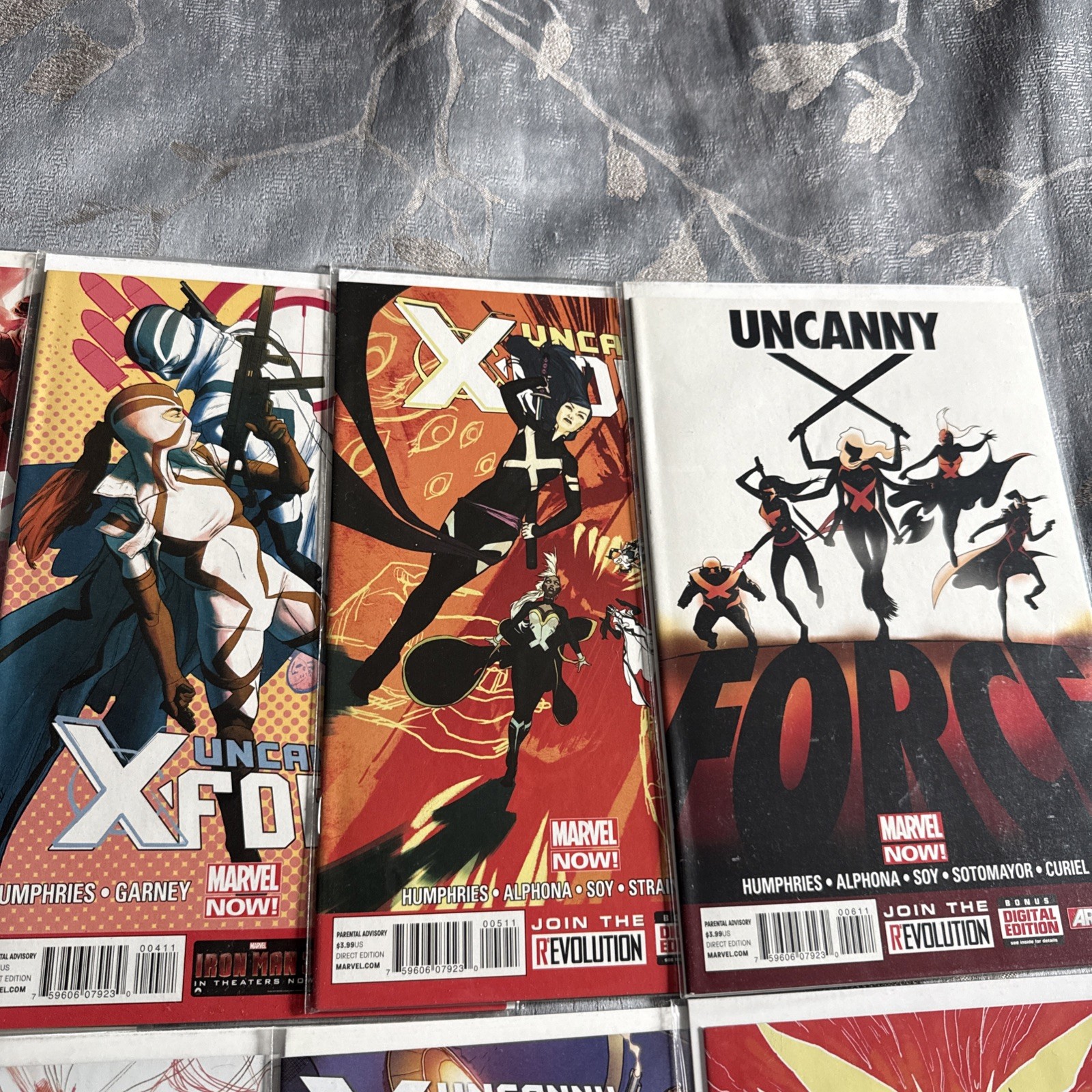UNCANNY X-FORCE 1-17 Humphries Complete Set