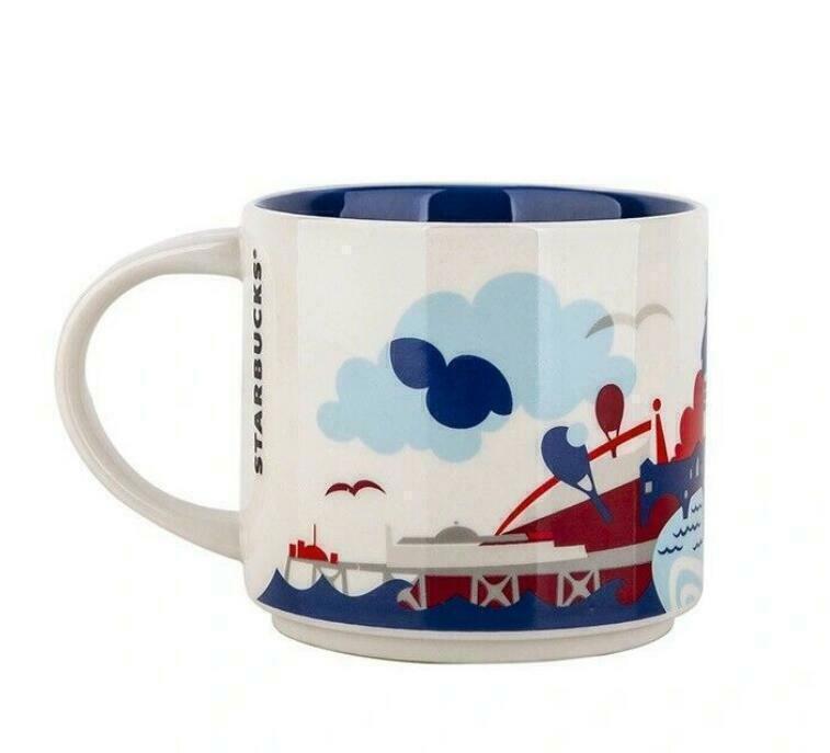 Starbucks 414ml Global City Paris New York London “You Are Here”Coffee Mugs Cup