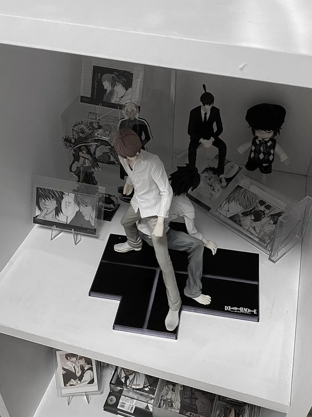 Anime Death Note Yagami Light & L PVC Action Figure Model Statue Boxed Gift Toy