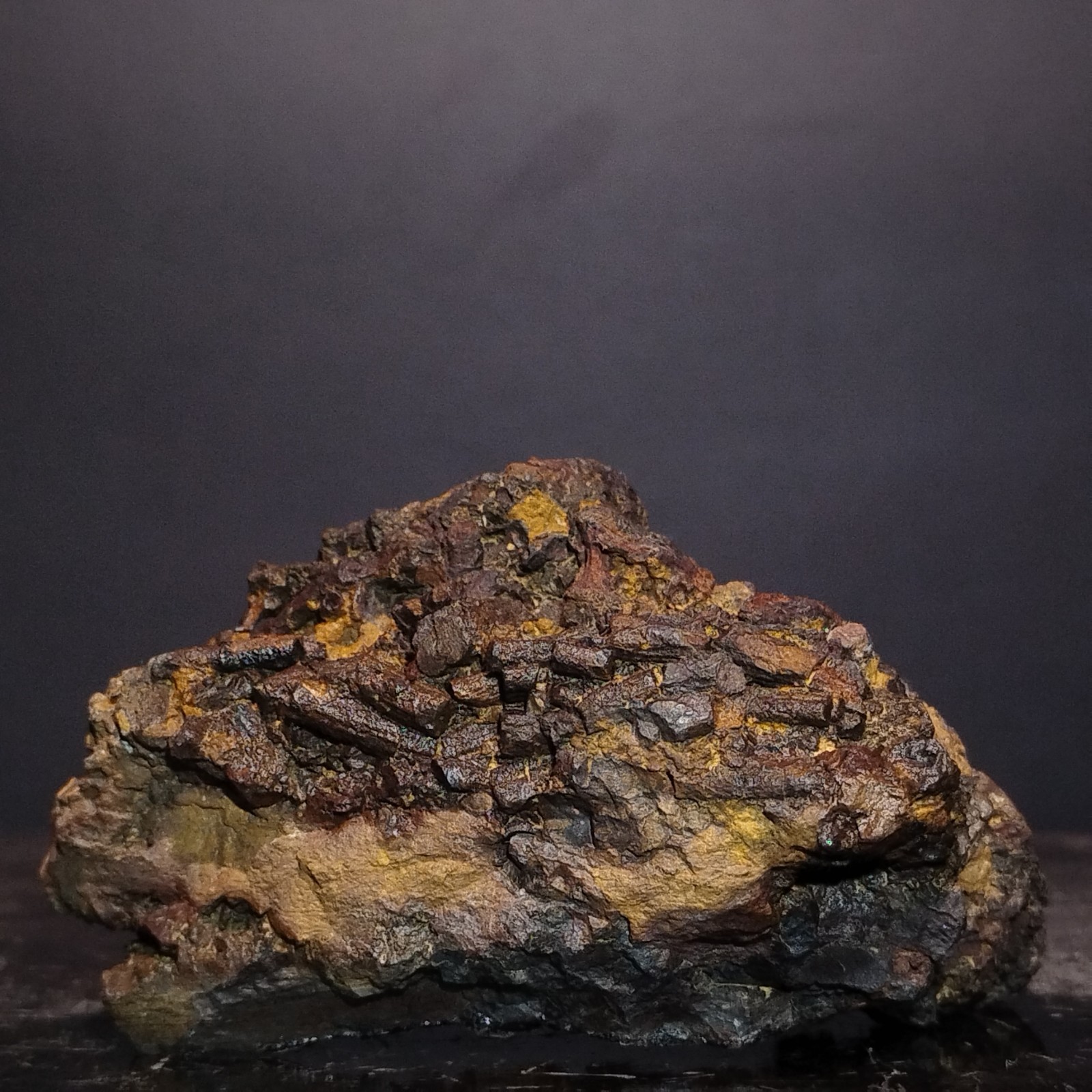 3″ Jack Straw Limonite after Marcasite 4.4oz Fortress Keep Mine MO Rare Intact