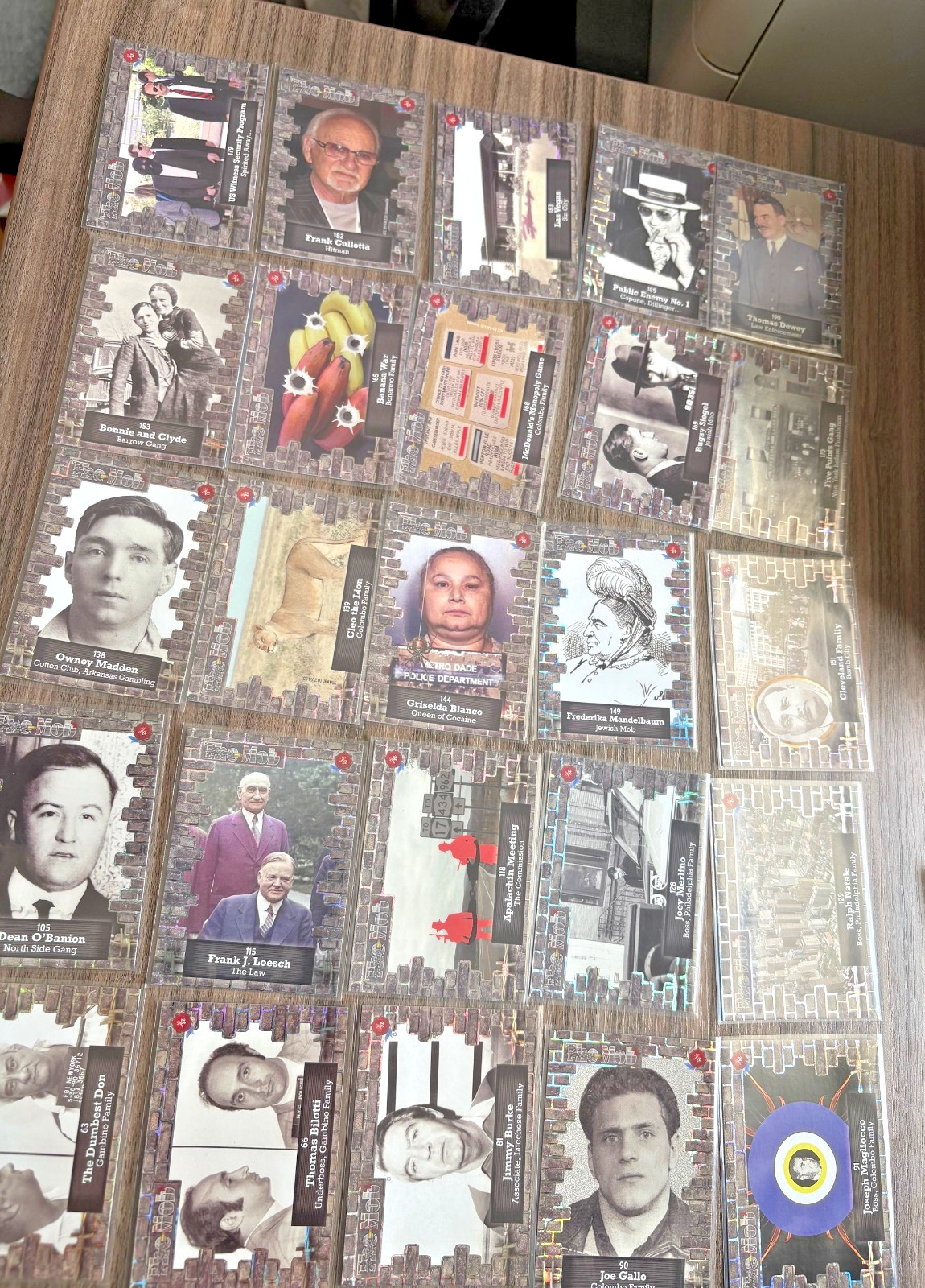 2023 HISTORIC AUTOGRAPHS THE MOB 2 ALLOY SP /149 PARALLEL CARD LOT! **YOU PICK**