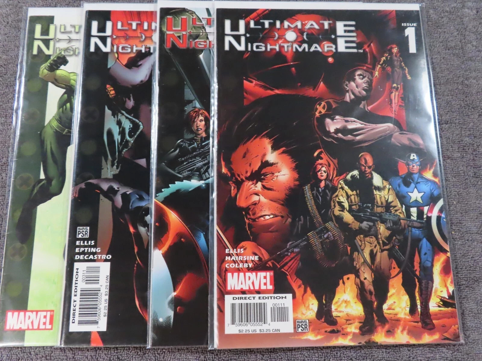 2004 MARVEL Comics ULTIMATE NIGHTMARE #1-5 Complete Series Set NM/MT