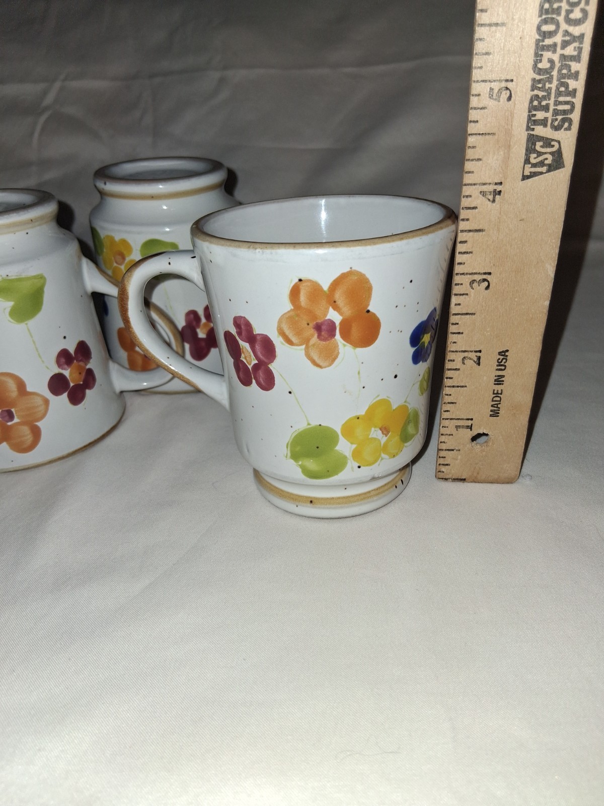 Stonecrest 902 Ardie Korea Stoneware Coffee Mug Floral Korea Grannycore 70’s 3