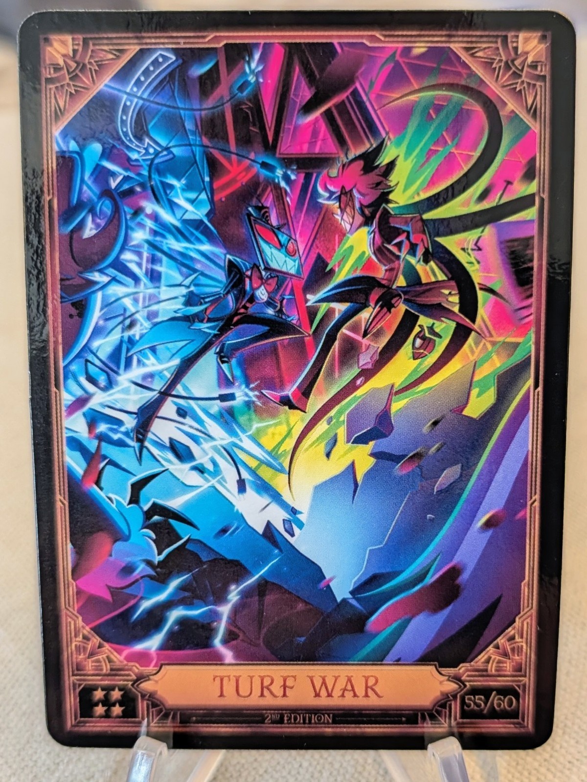 Hazbin Hotel Trading Card Season 2 2nd Edition Turf War 55/60 Ultra Rare