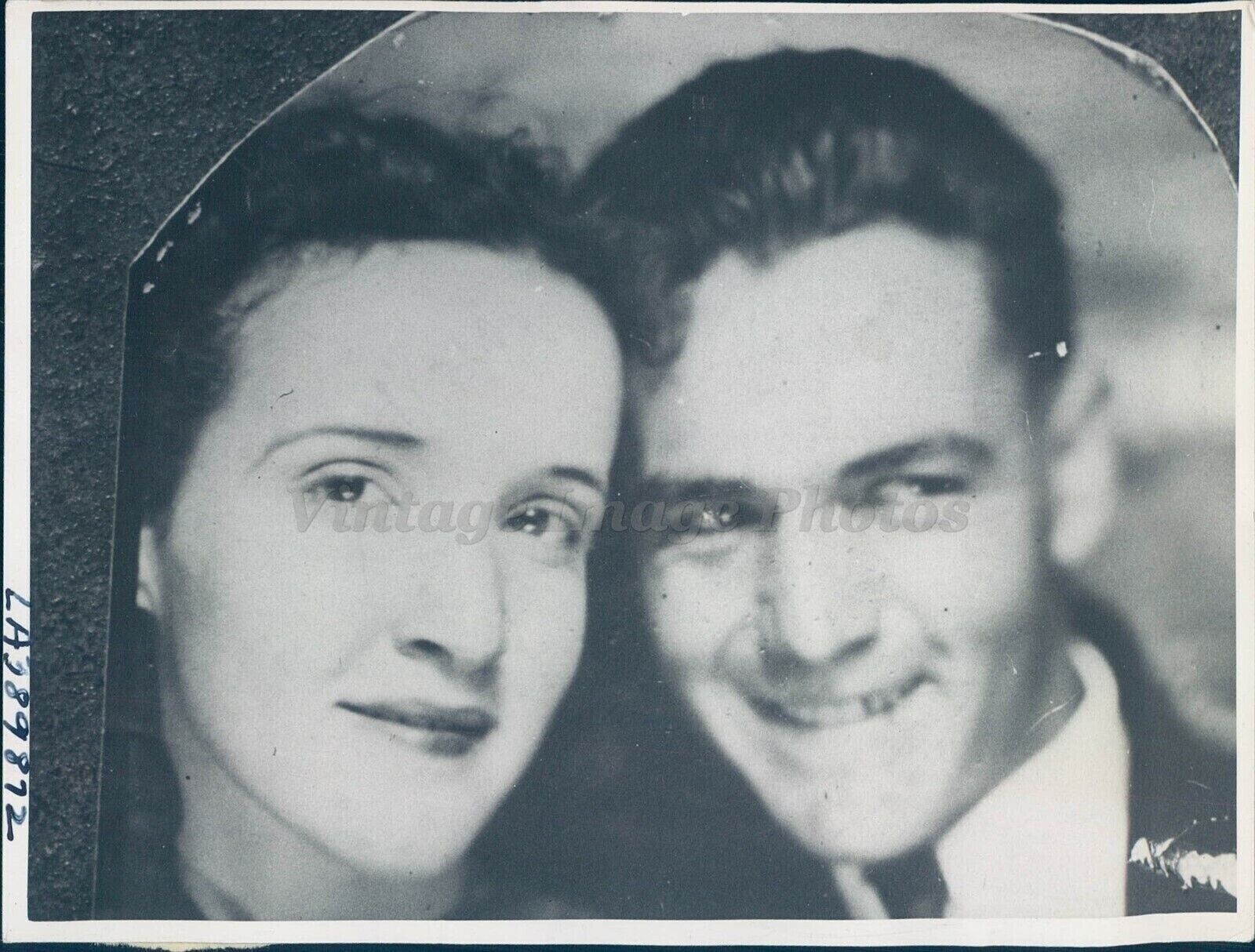 1937 Harold Toy Virginia Shirley Crime Los Angeles CA Delinquency Minor Photo