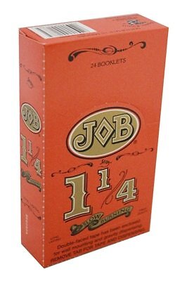 JOB ORANGE CIG.PAPER 1.25 24CT JOB ORANGE CIG. PAPER 1.25 24CT