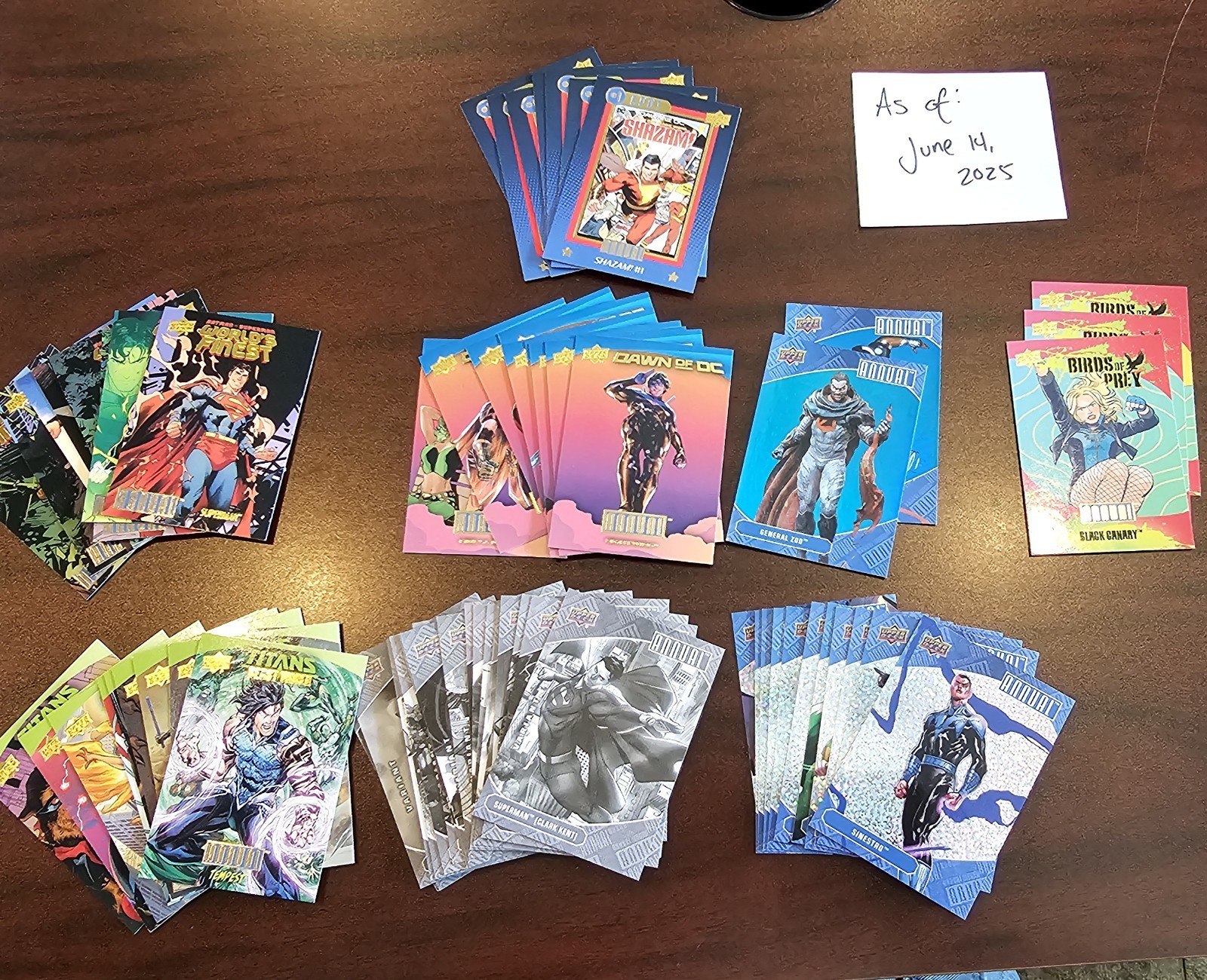 2023-24 Upper Deck DC Annual – Parallel/Insert – Complete your set