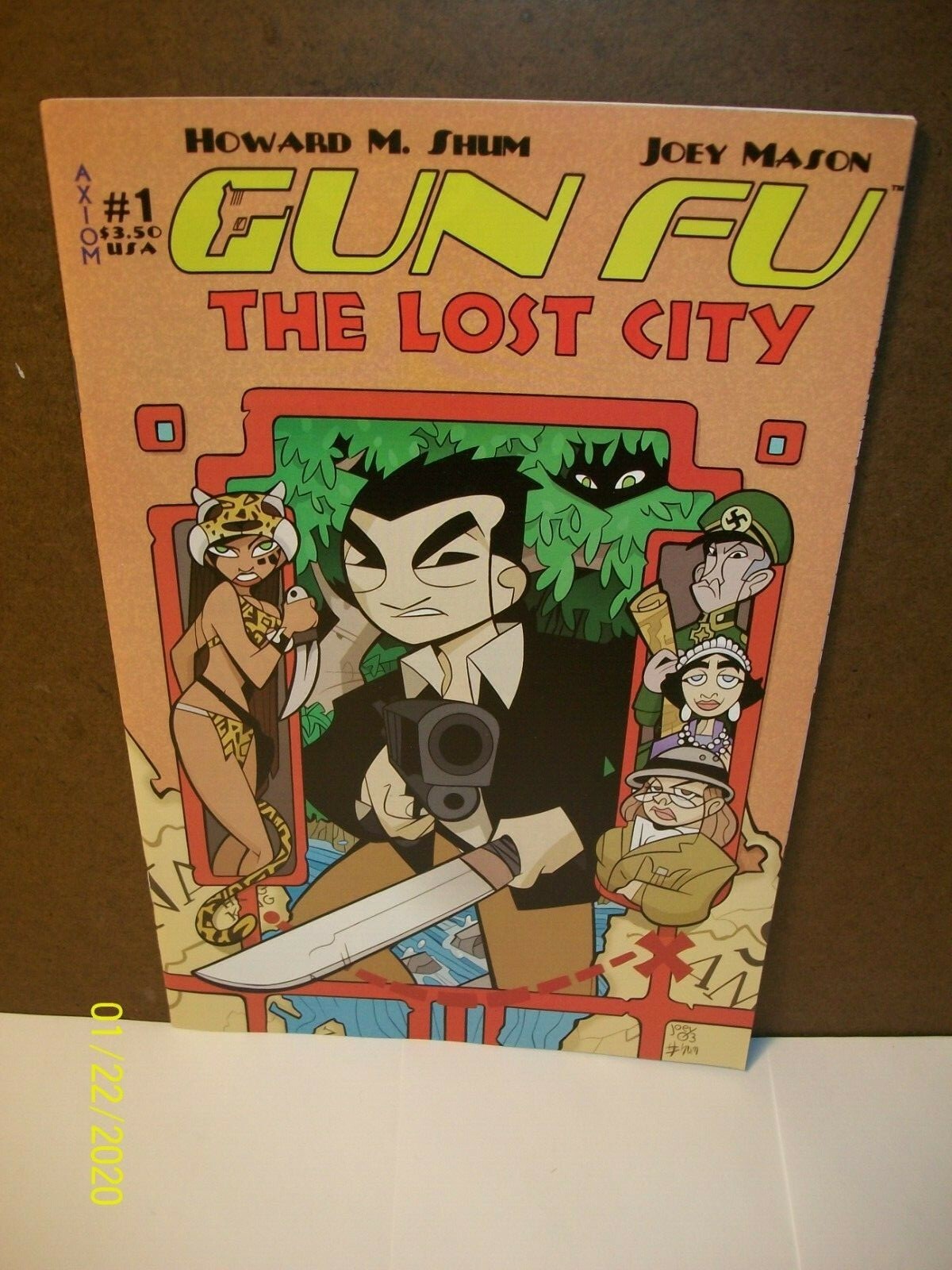 Gun Fu: The Lost City #1~ August 2003 (Axiom Comics) ~ First Printing~NM