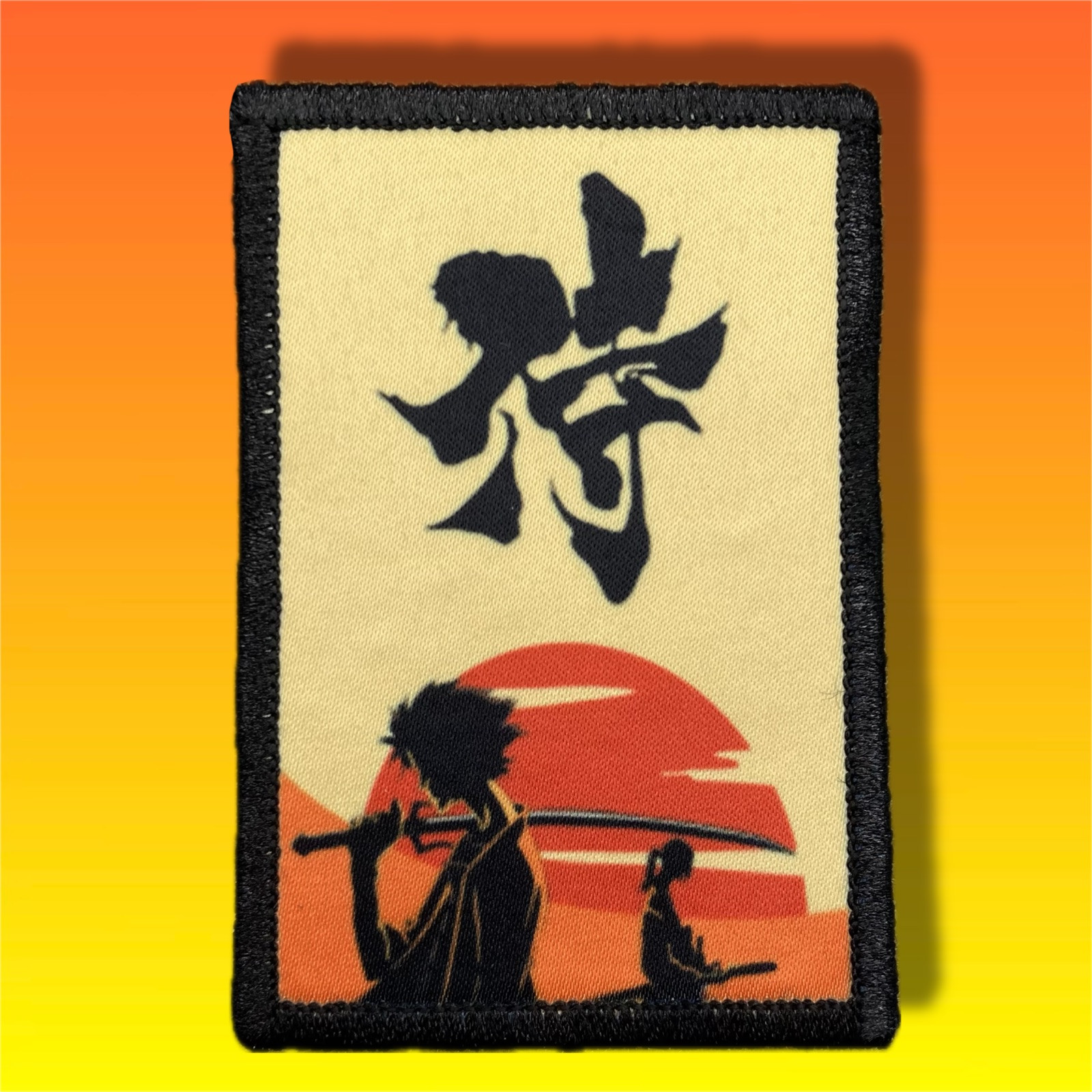 Samurai Champloo Morale Patch / Military Badge ARMY Tactical Hook & Loop 62
