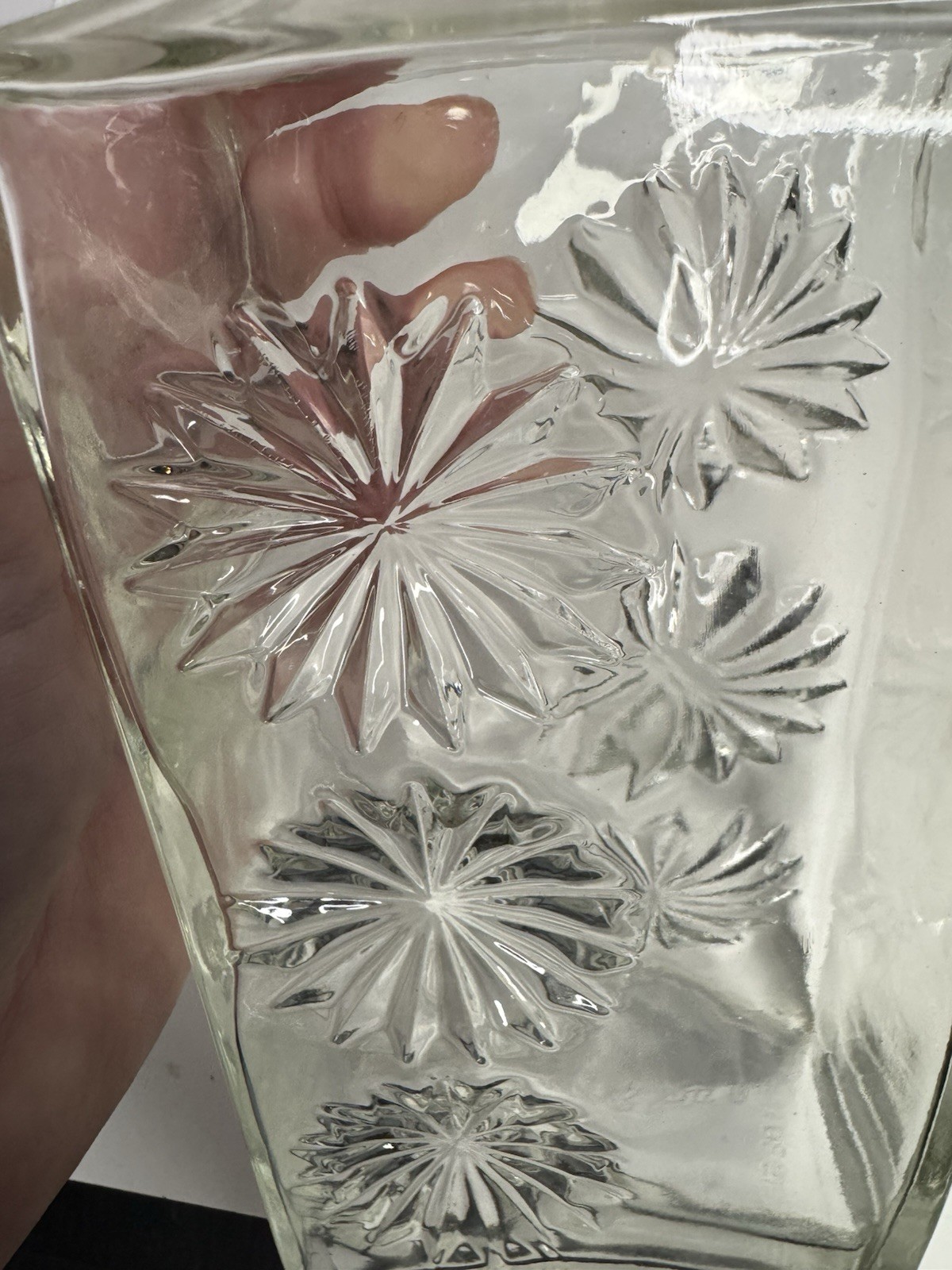 Vintage Mid-Century Starburst Liquor Decanter