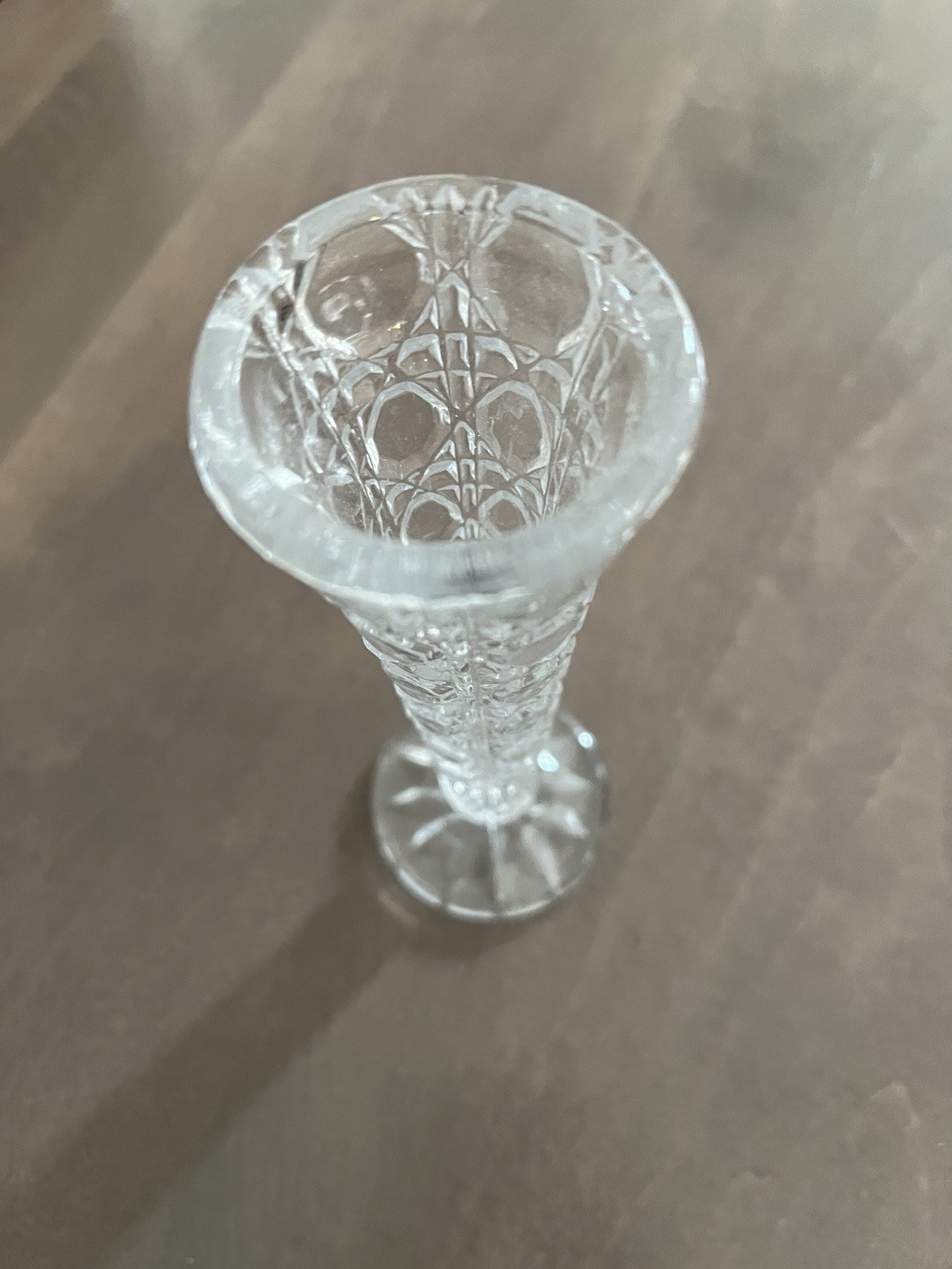 Vintage Clear Glass Case
