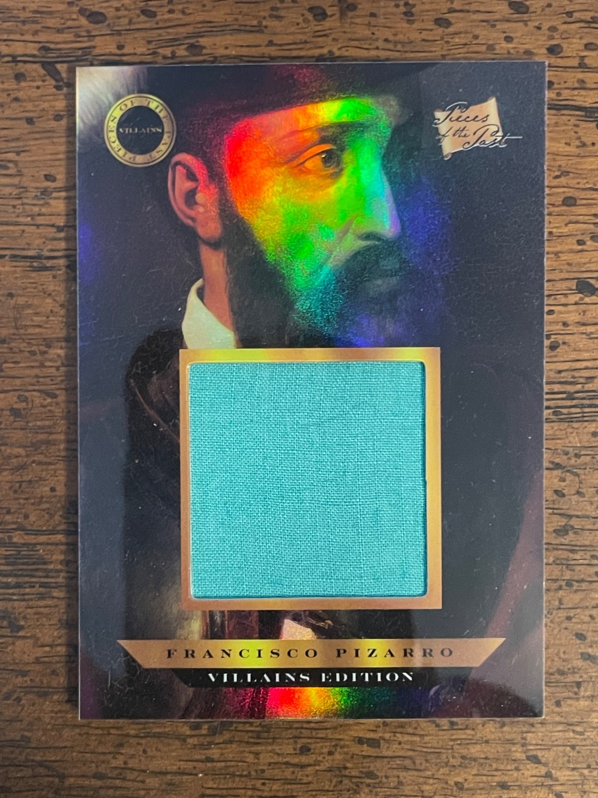 Francisco Pizarro Authentic Cloth Relic Card 2025 Pieces of the Past #459