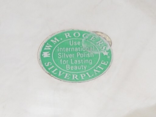 Wm Rogers Silver Plate Round Serving Bowl Casserole No Pyrex 10 3/8″ Lot 2