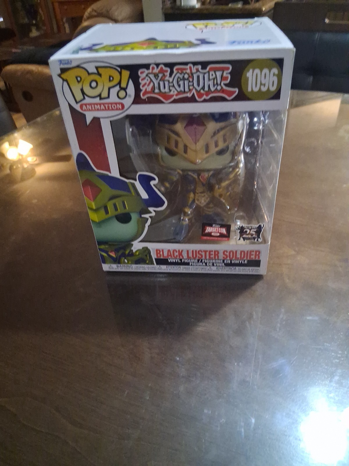 Funko Pop! Yu-Gi-Oh! Black Luster Soldier #1096 TargetCon Exclusive Vinyl Figure