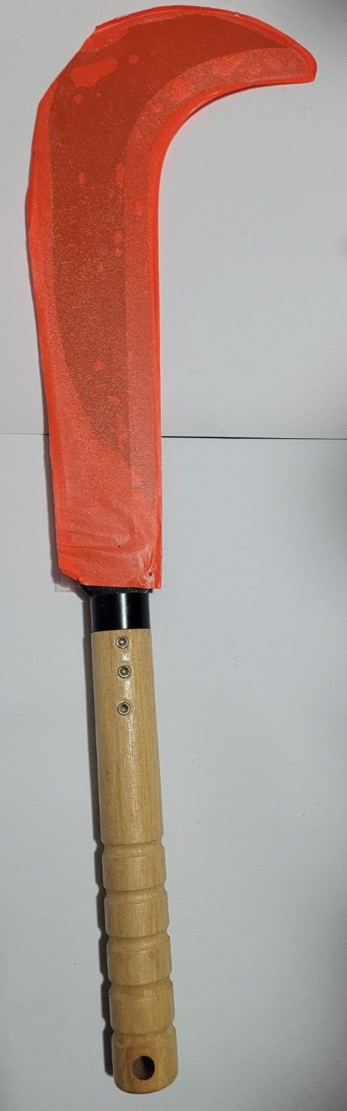 HUNTING Grass KNIFE Machete 12″ Fixed Blade with wooden handle 21″ total