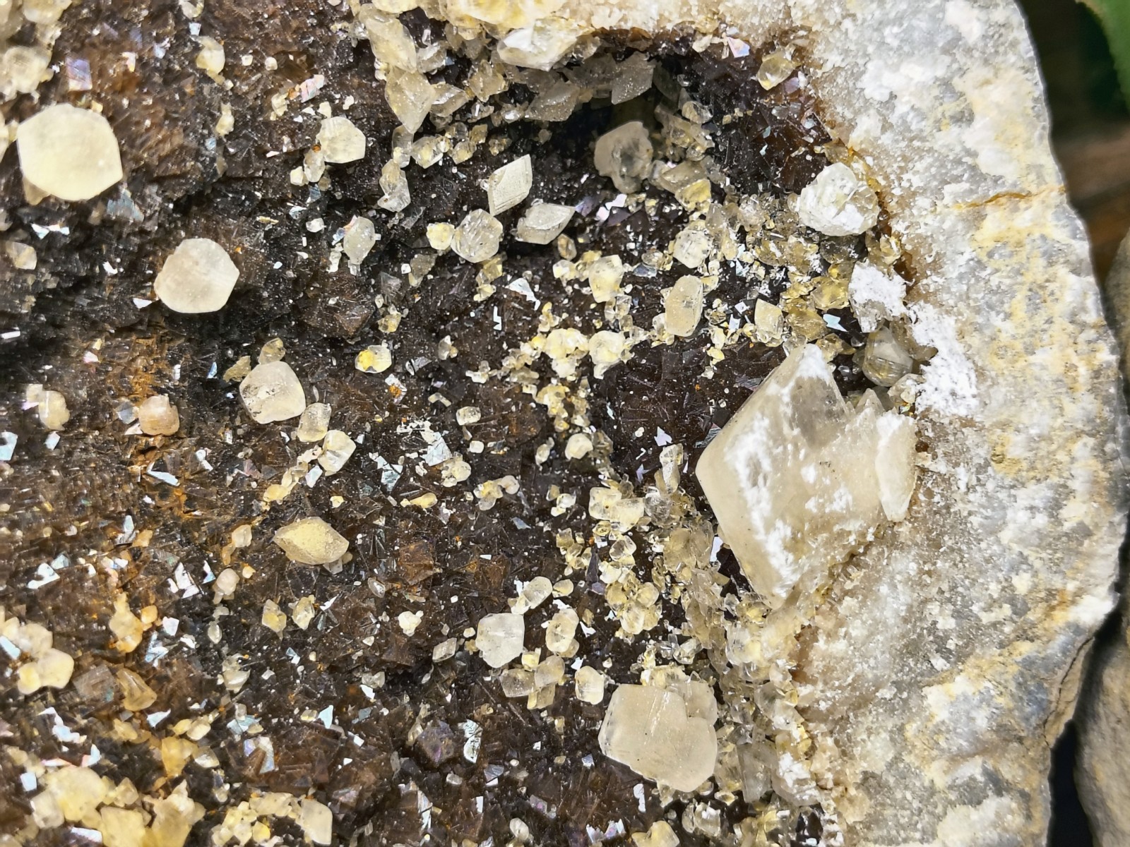 Iridescent Keokuk Area Geode