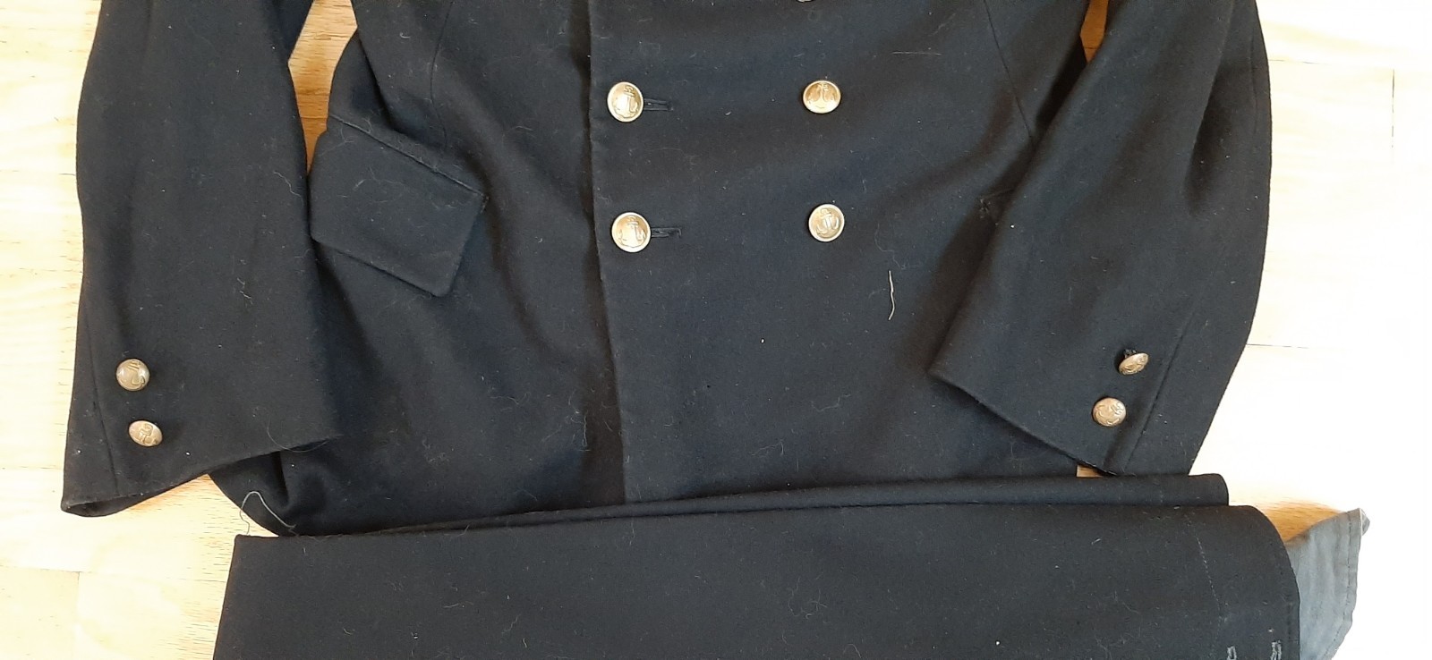 Soviet Russian Navy Border Guards Colonel Jacket and Pants late 1940′-1950′