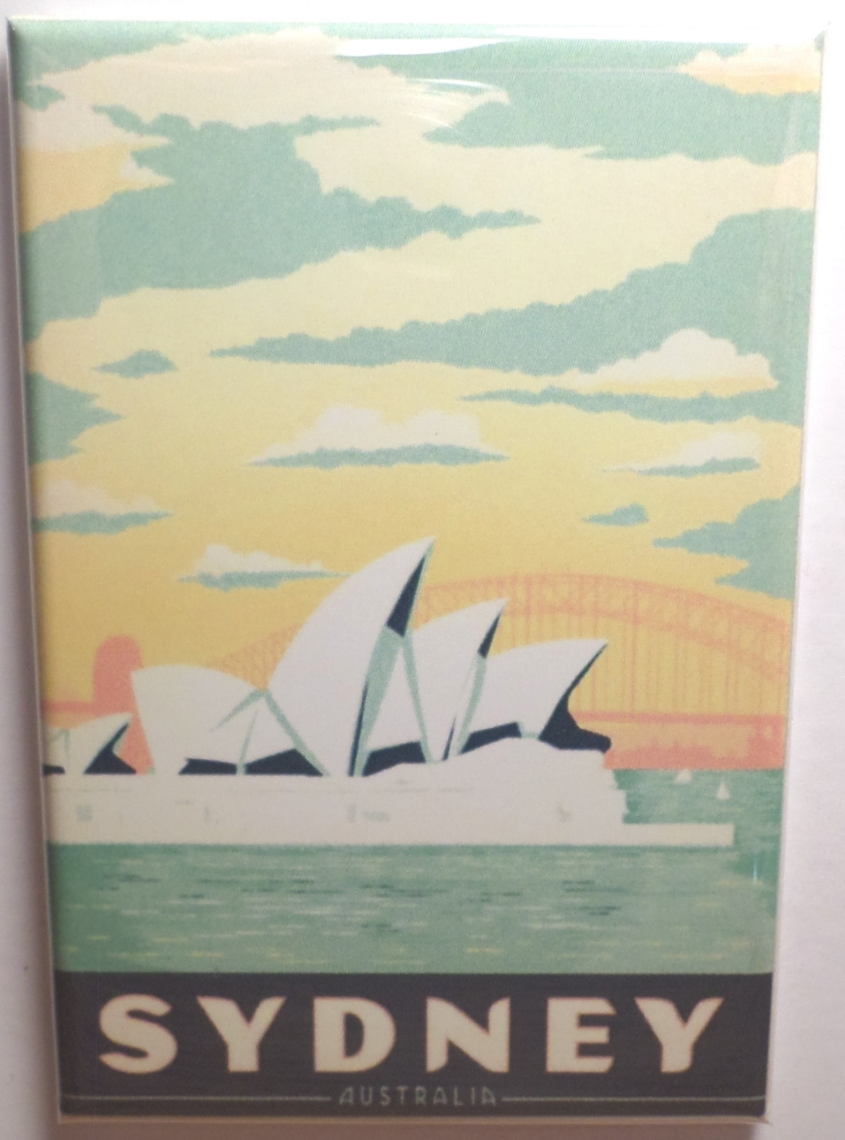 Sydney Australia Magnet 2″ x 3″ Refrigerator Locker Travel Poster