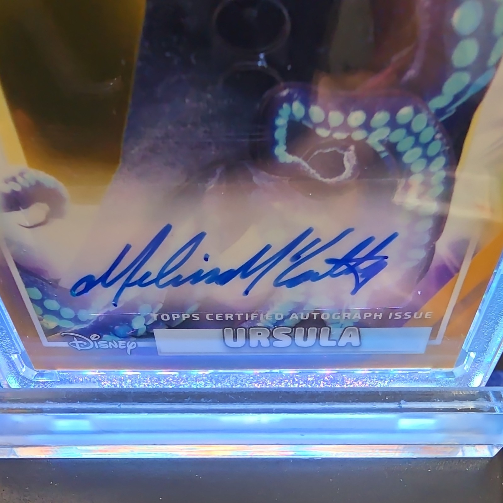 Topps Disney Chrome Ursula Authentic Autograph AA-MMC Melissa McCarthy 07/50