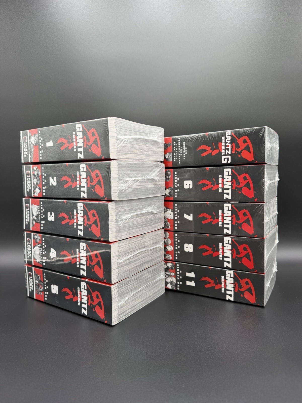 Gantz + Gantz G Manga Omnibus Volumes 1-8, 11, Set Hiroya Oku English