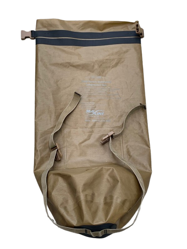 USMC Sealline Sleep System Waterproof Compression Sack Coyote