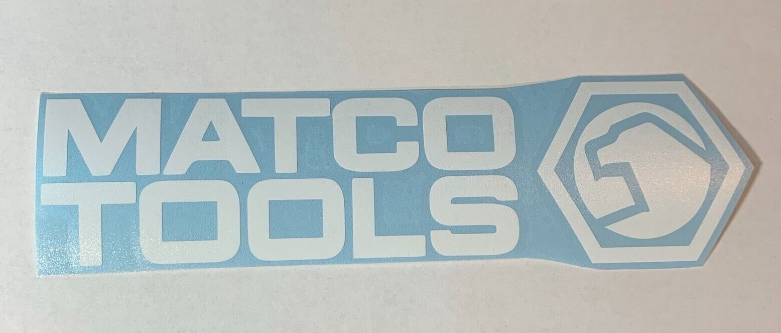 MATCO Tools Logo Die Cut Vinyl Decal High Quality Outdoor Decal Sticker Car