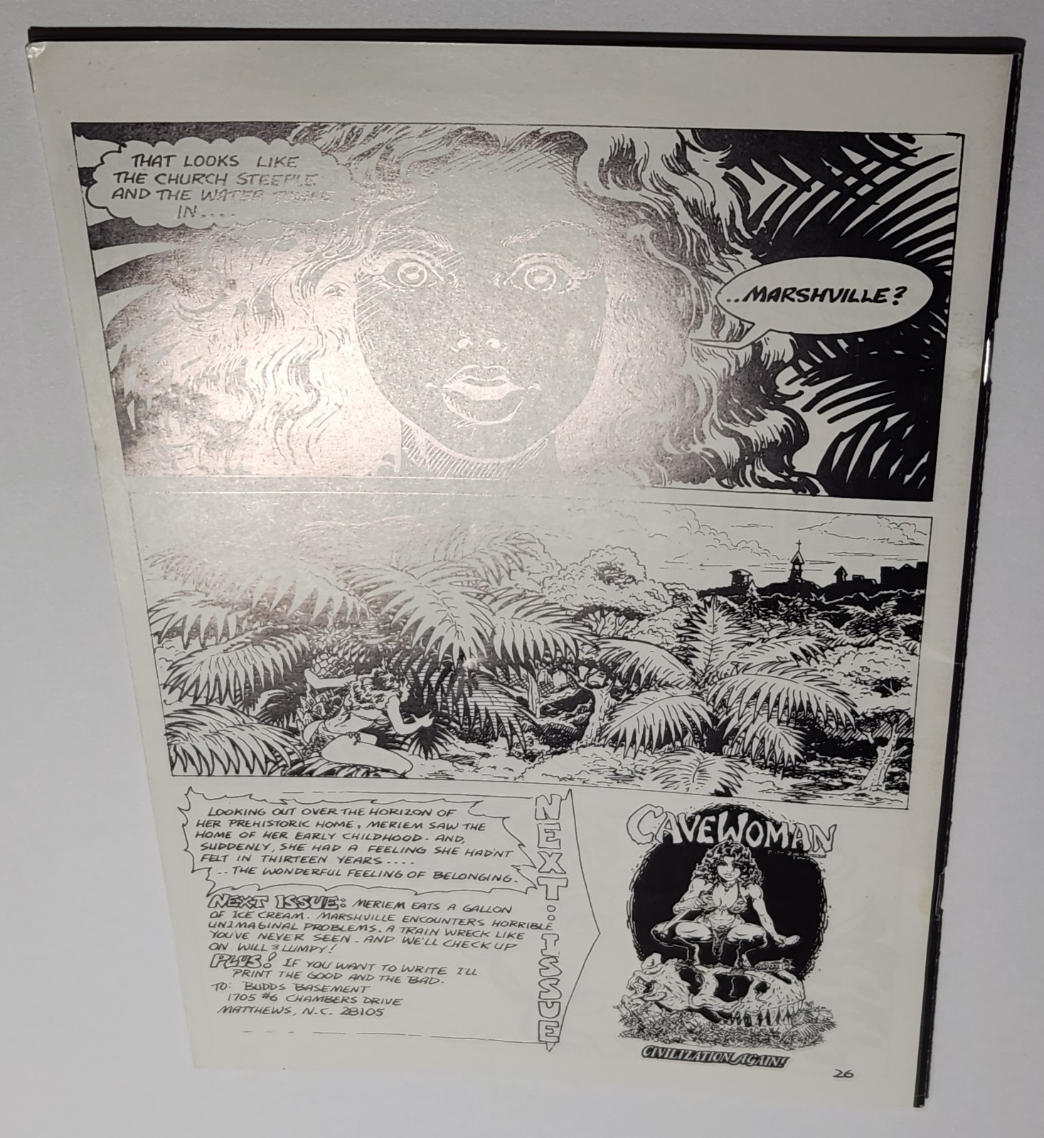CAVEWOMAN # 1 SCARCE DOUBLE COVER 1st PRINTING 1993 Signed by BUDD ROOT Basement