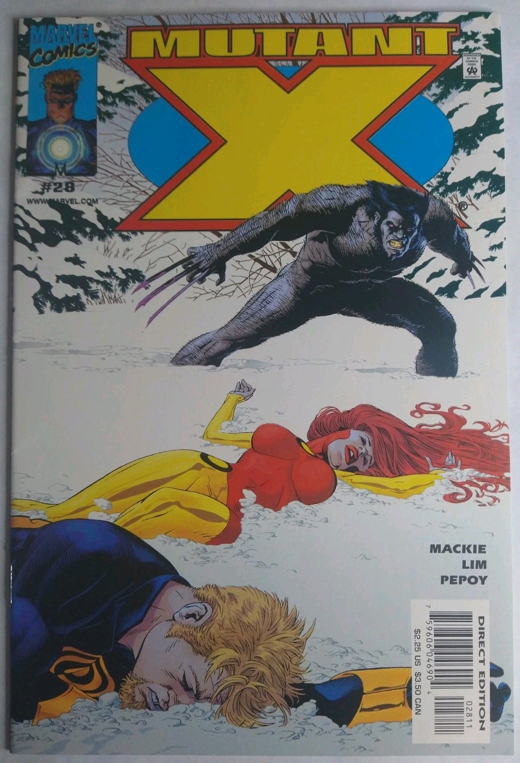 Marvel Comics Mutant X #28 VF/NM 9.0