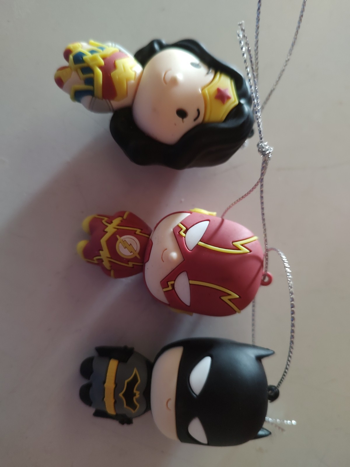 3 Super Hero Hallmark Ornaments
