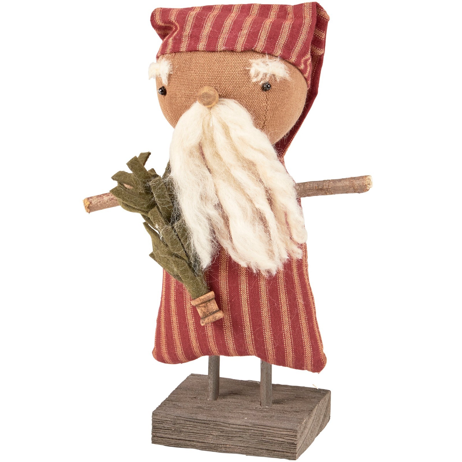 Primitives By Kathy Ole St Nick Sitter Figurine Holiday Rustic Christmas Decor