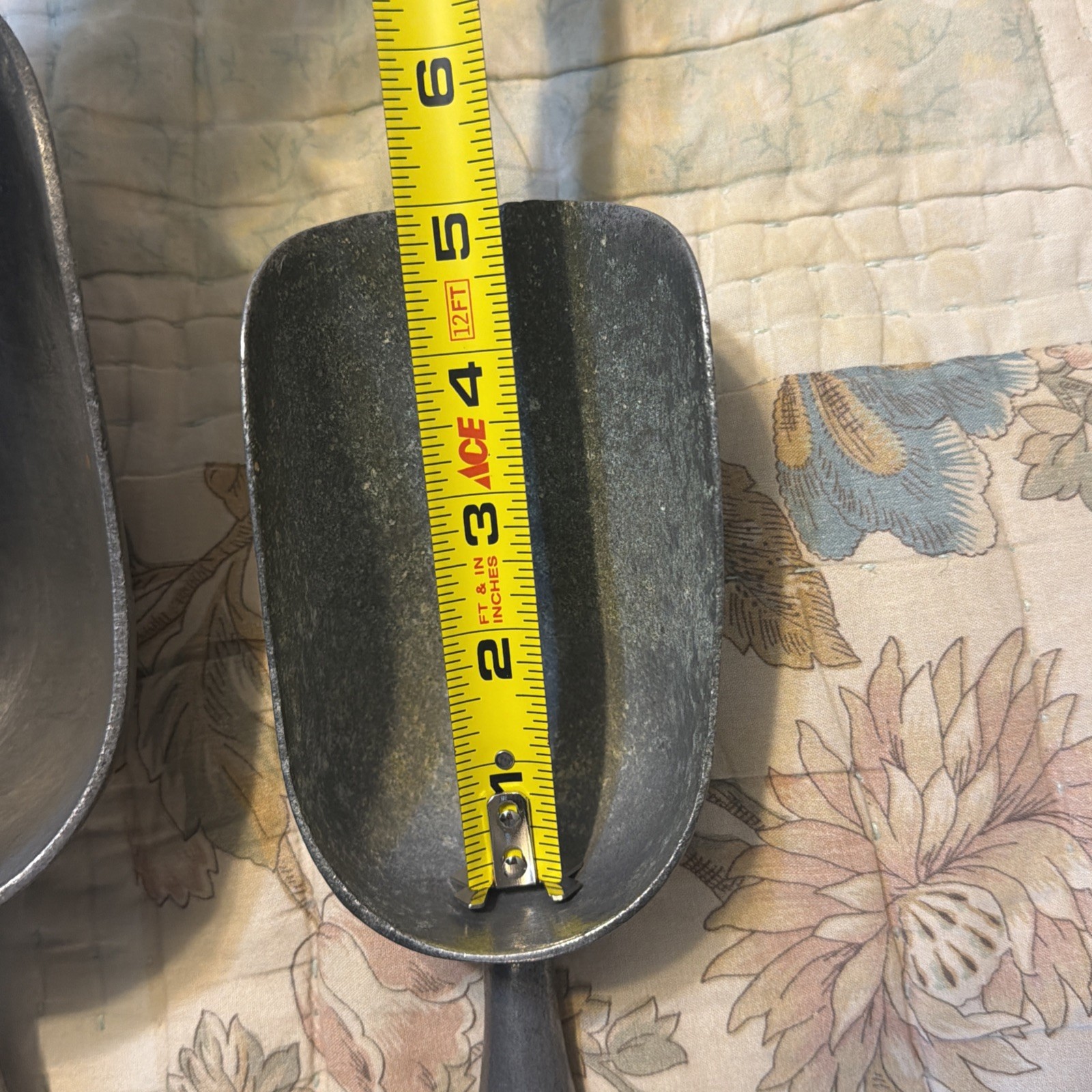 Vintage Wagner Ware Aluminum Scoop Set Kitchen Utility 902/901 1/2/901/0