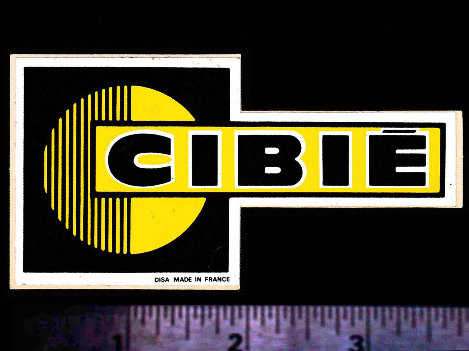 CIBIE LIGHTS – Original Vintage 1960’s 70’s Racing Decal/Sticker