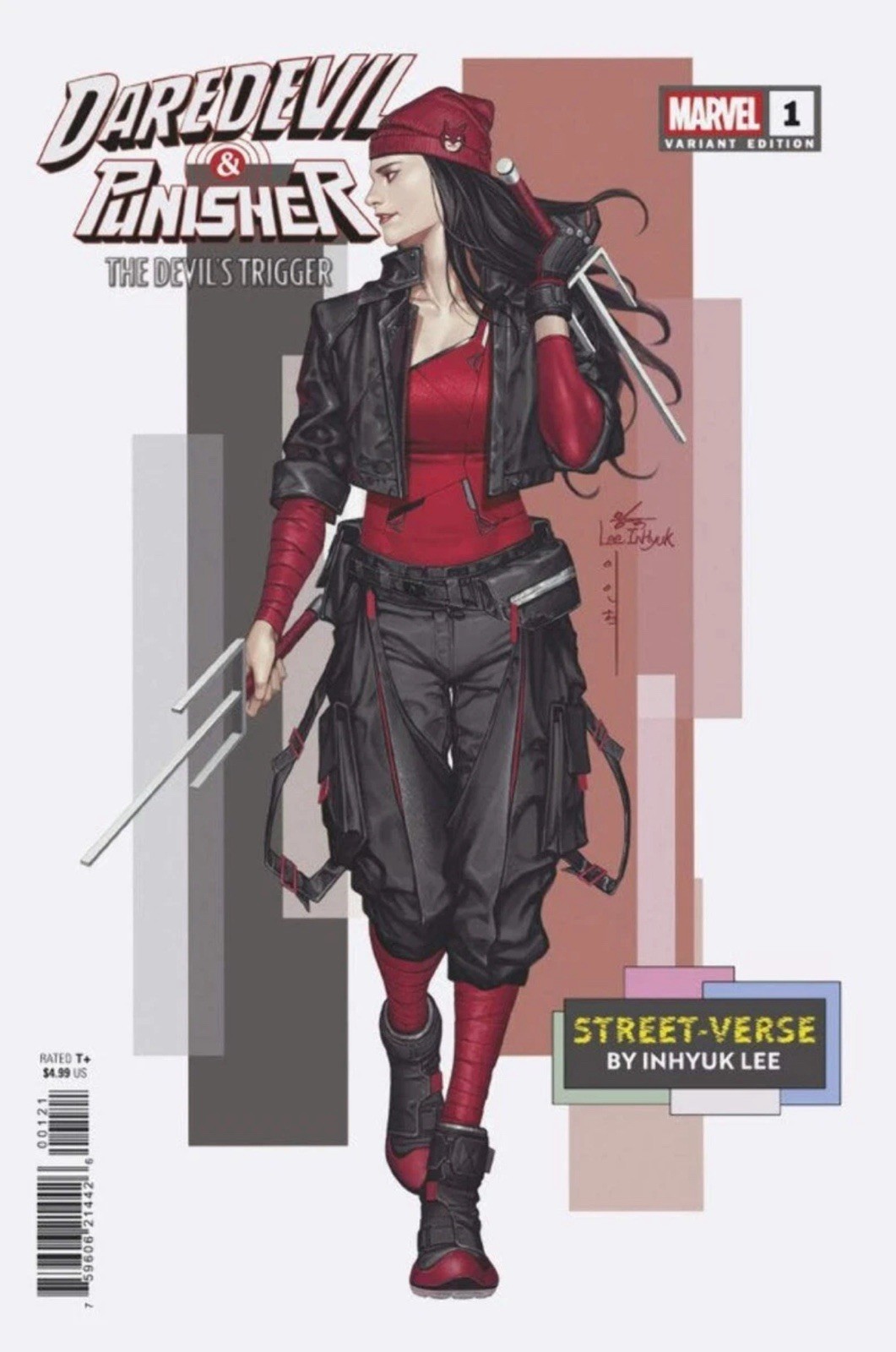 Daredevil/Punisher: The Devil’s Trigger #1 INHYUK Lee Street Verse 2025