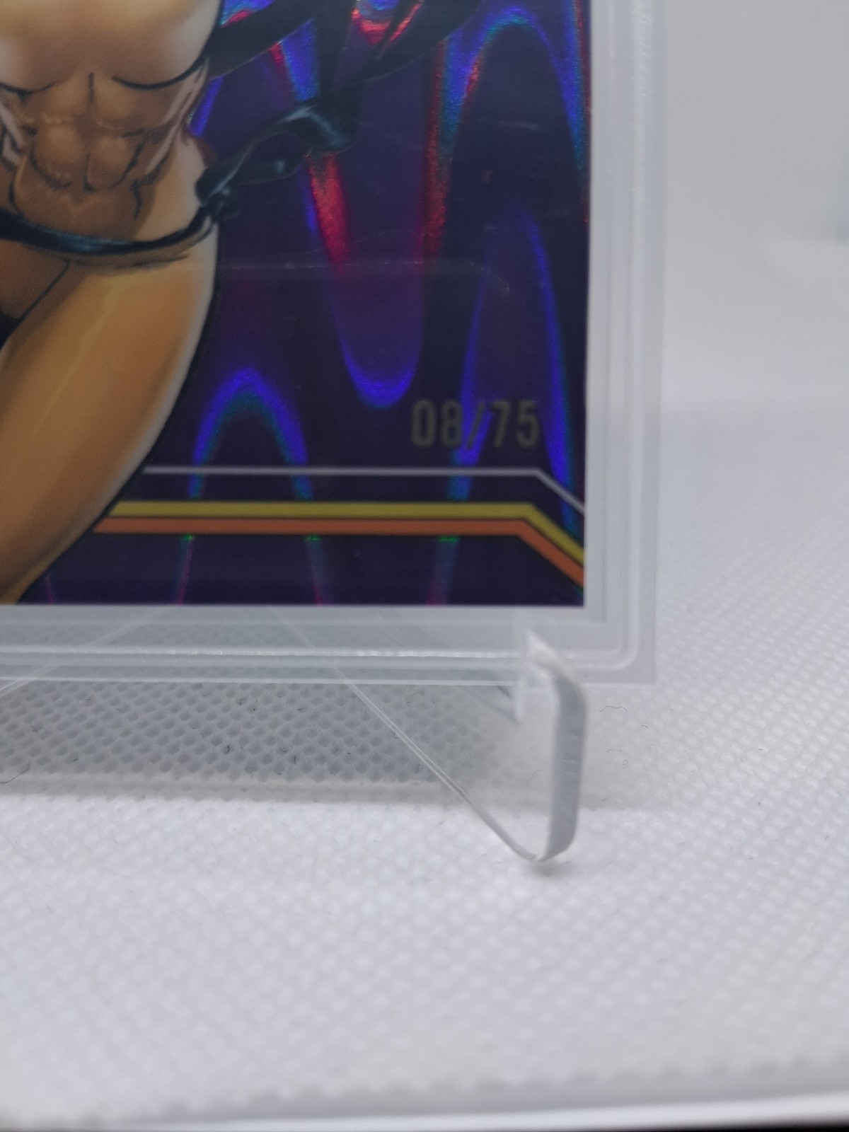 Topps 2025 Chrome Marvel Hellcat #123 Serial Numbered 08/75