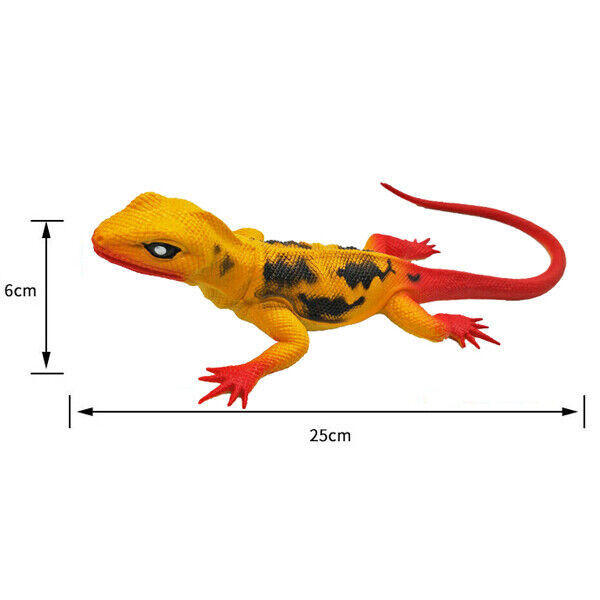 Realistic Rubber Lizard Prank Toy – Lifelike Reptile Gag Gift for Garden & Party
