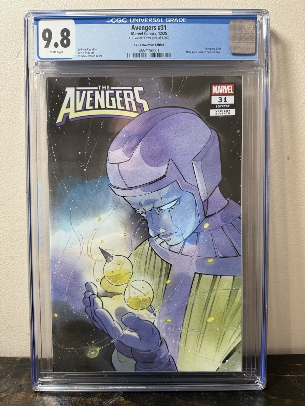 Avengers #31 NYCC 2025 Peach Momoko Variant CGC 9.8 In Hand