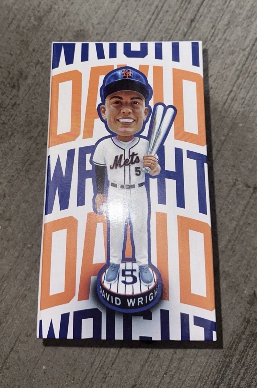 NY METS DAVID WRIGHT BOBBLEHEAD Number Retirement Giveaway HOF 7/20/25 BASEBALL