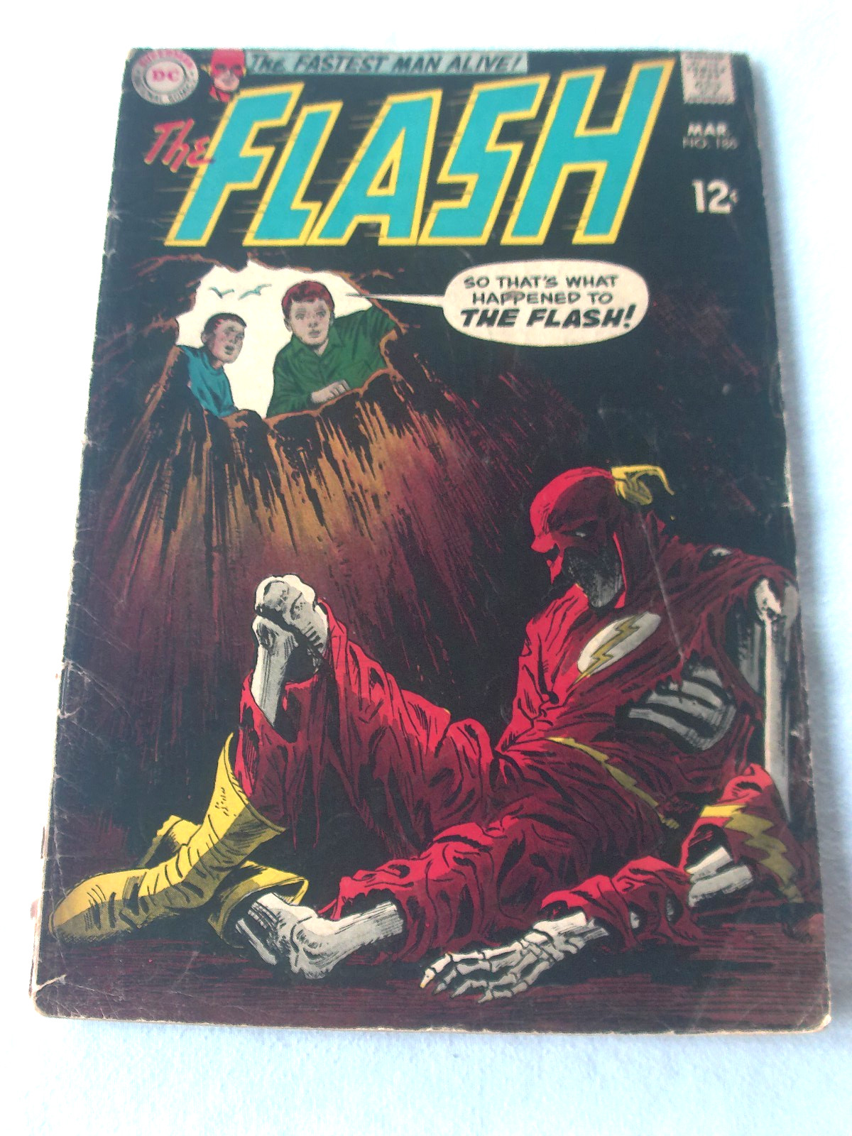 The Flash DC Comic #186 1969 Good- Reverse-Flash Story