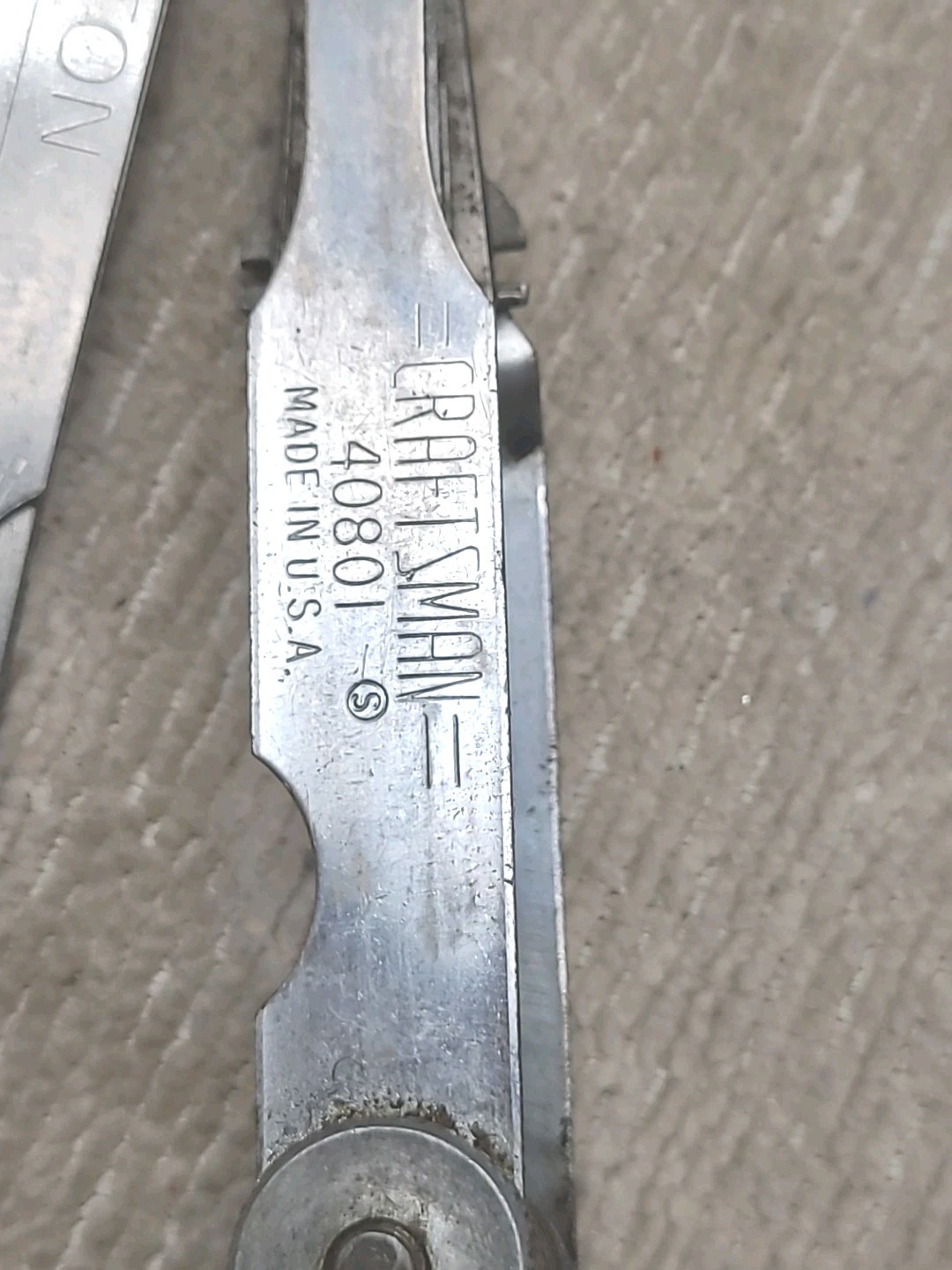 Sears Craftsman Spark Plug Ignition Gauge SAE & Metric 40801, Ingersoll-rand Set