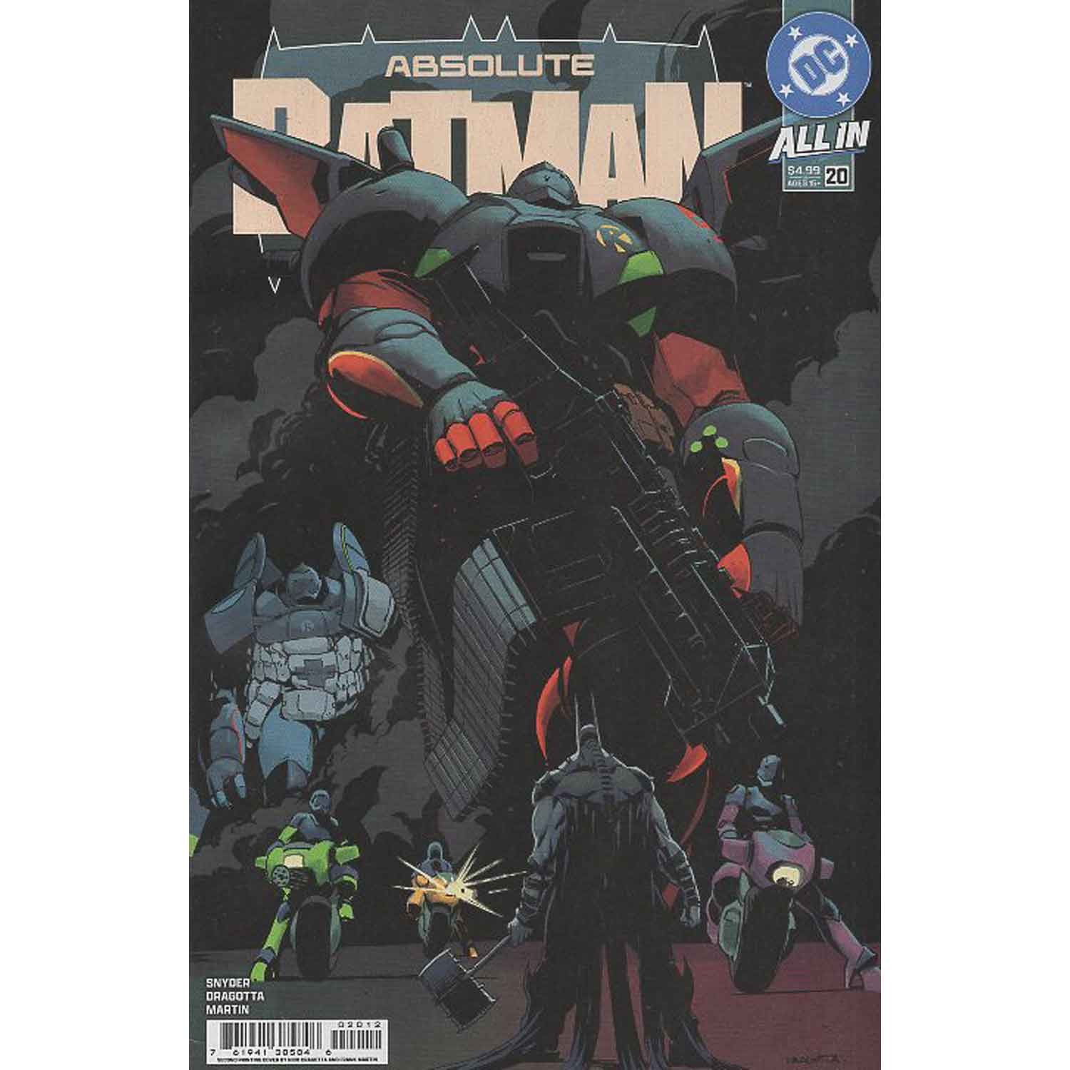 Absolute Batman #20 Second Printing DC Comics