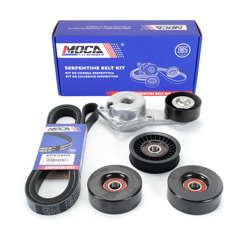 Mplus Oe Solution Autoparts Mplus Serpentine Belt Component Kit Fits For Ford