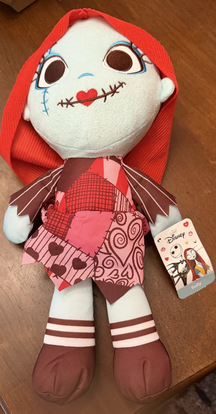 New Nightmare Before Christmas Sally 16″ Plush 2024 Disney Valentine