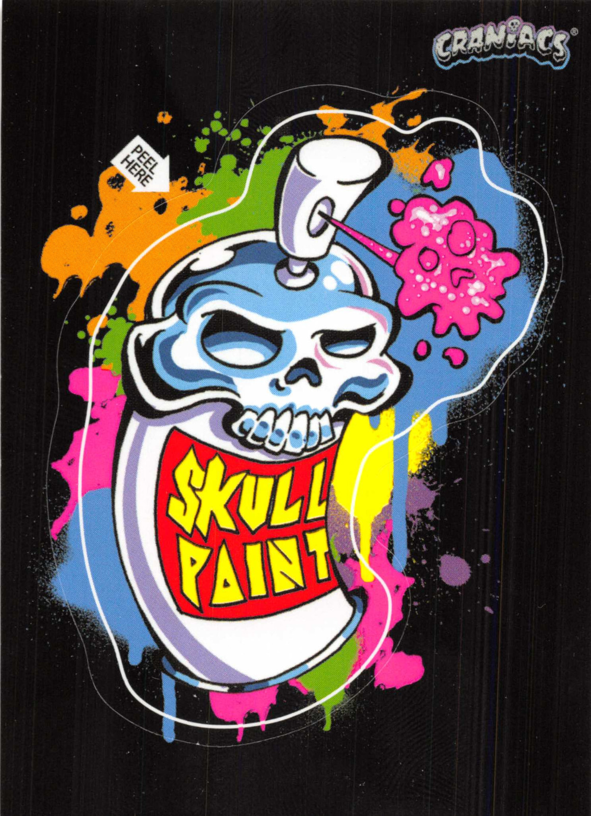 2025 CRANIACS SERIES 2 PICK-A-CARD BLACKLIGHT STICKERS 1-40 STICKETY SKULLSTERS