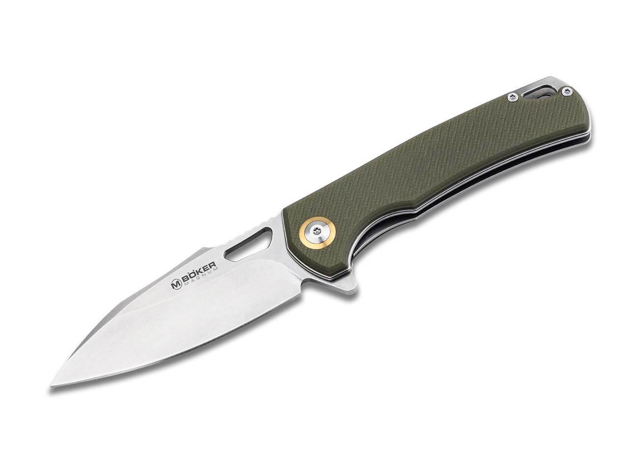 Boker Magnum Skeksis Pocket Knife 3.27″ Blade 440 G10 Handle Linerlock ✔️01SC008
