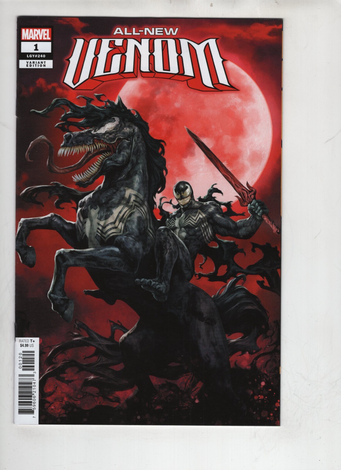 All-New Venom #1 Skan 1:25 Retailer Incentive Variant Cover 2024 Comic All New
