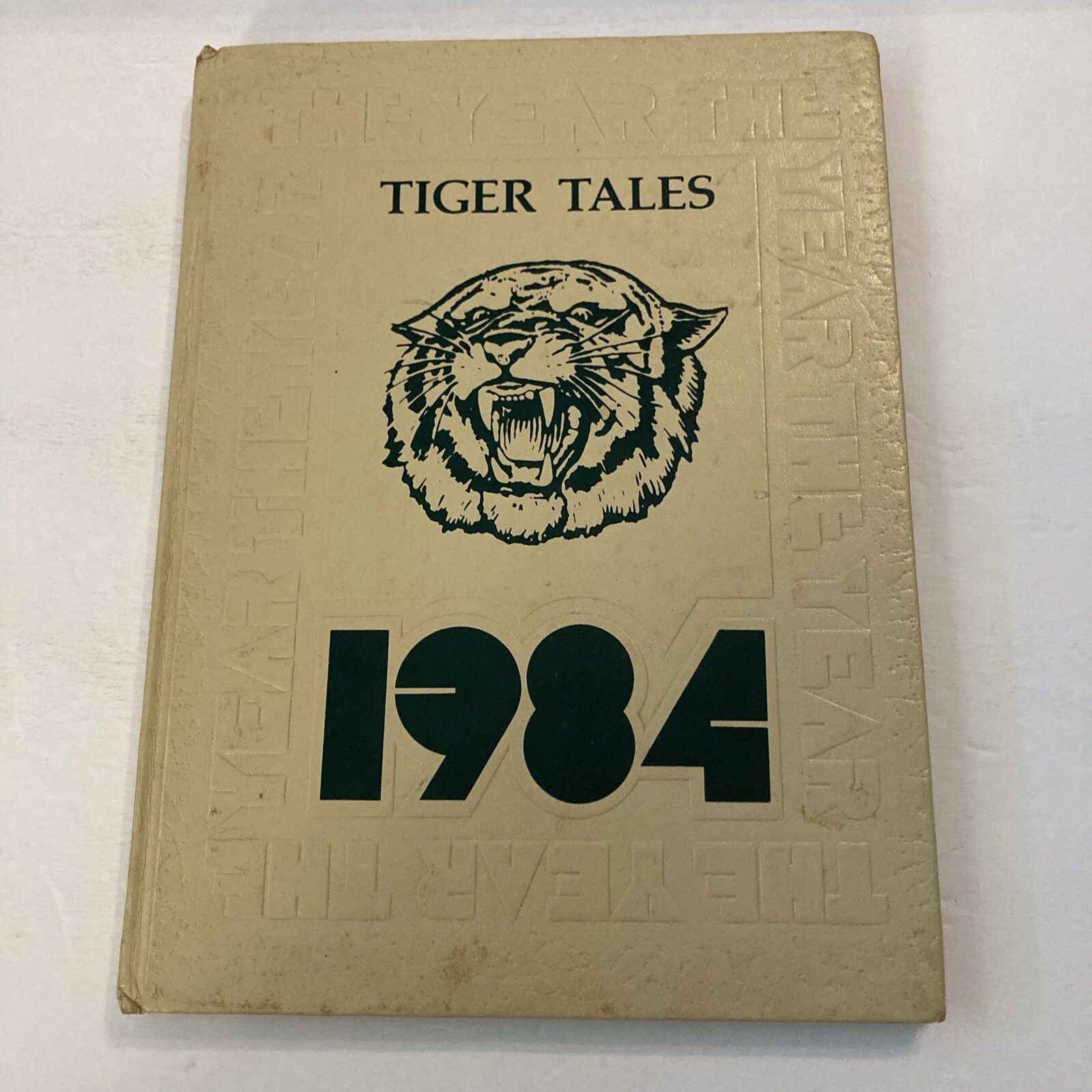 Bolivar High School 1984 Yearbook Annual Tiger Tales Bolivar Tennessee TN