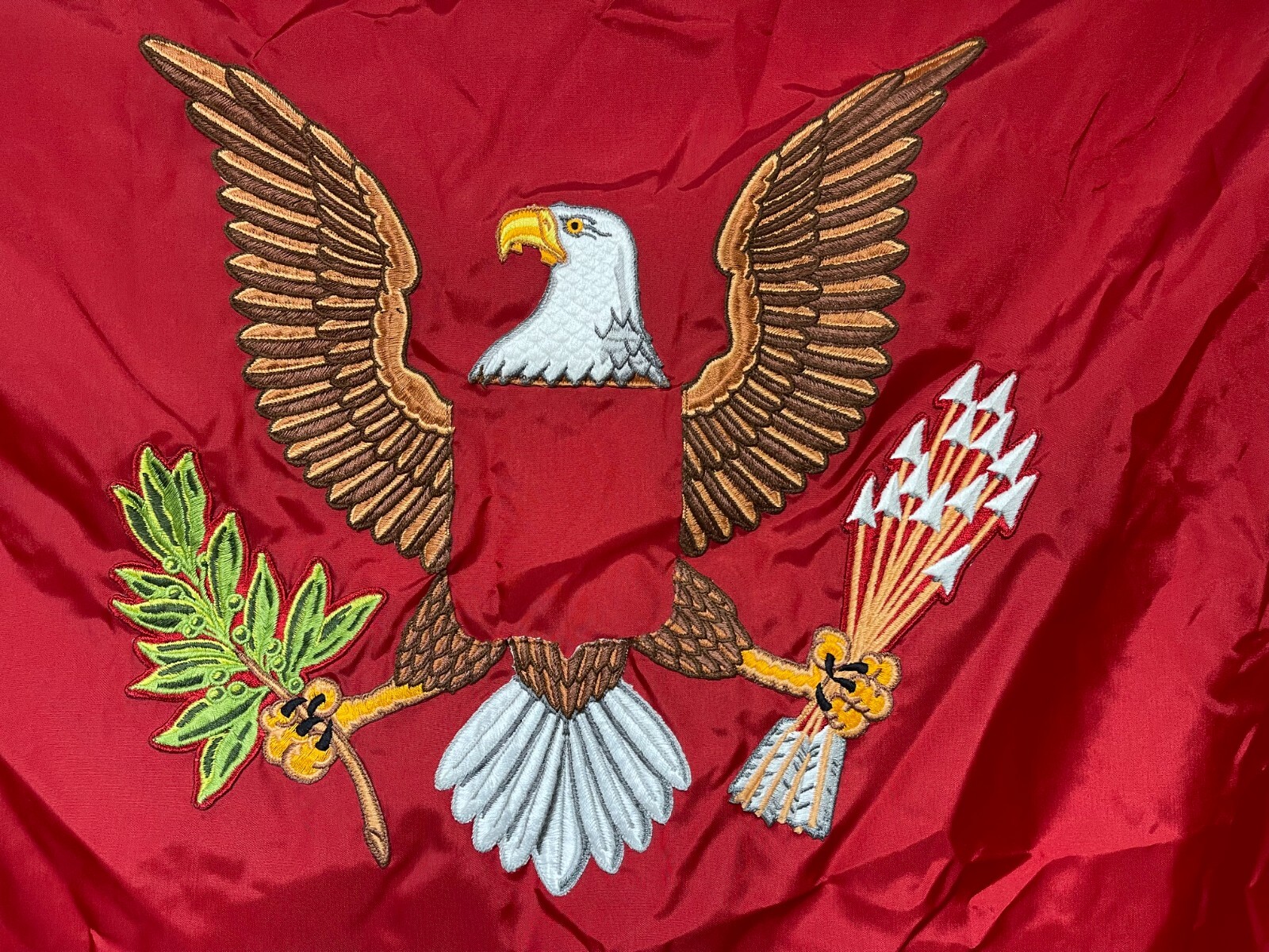 Flag2001 US Army 1980s Current Blank Unit Colors Red Artillery Engineer W6A