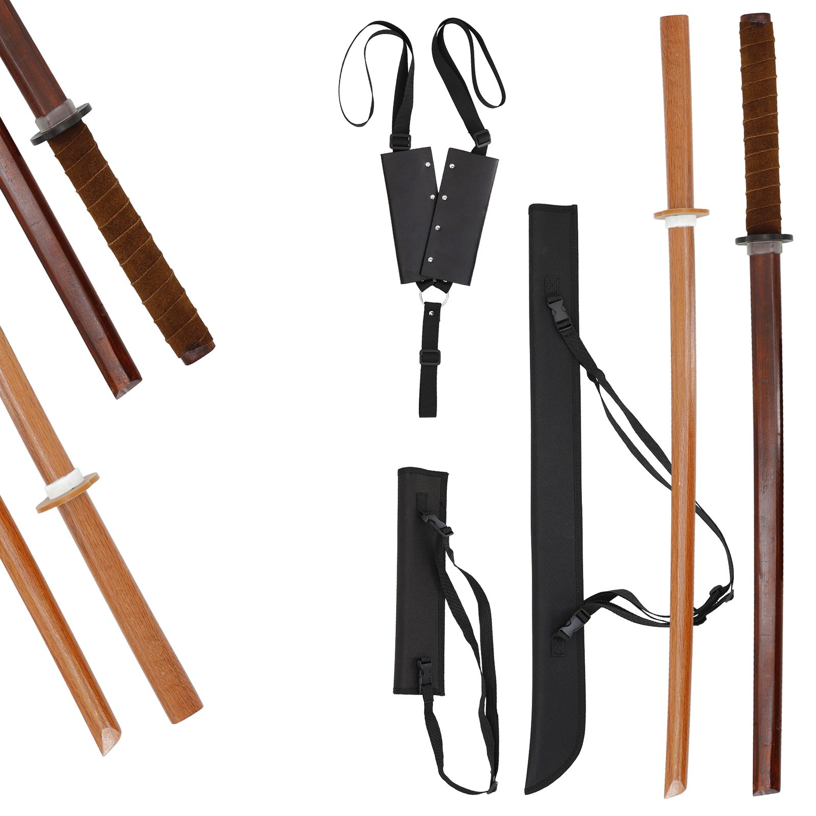 TRAINING SAMURAI WOODEN SWORD SHEESHAM WOOD BOKKEN MARTIAL ART TRAINING PRACTICE
