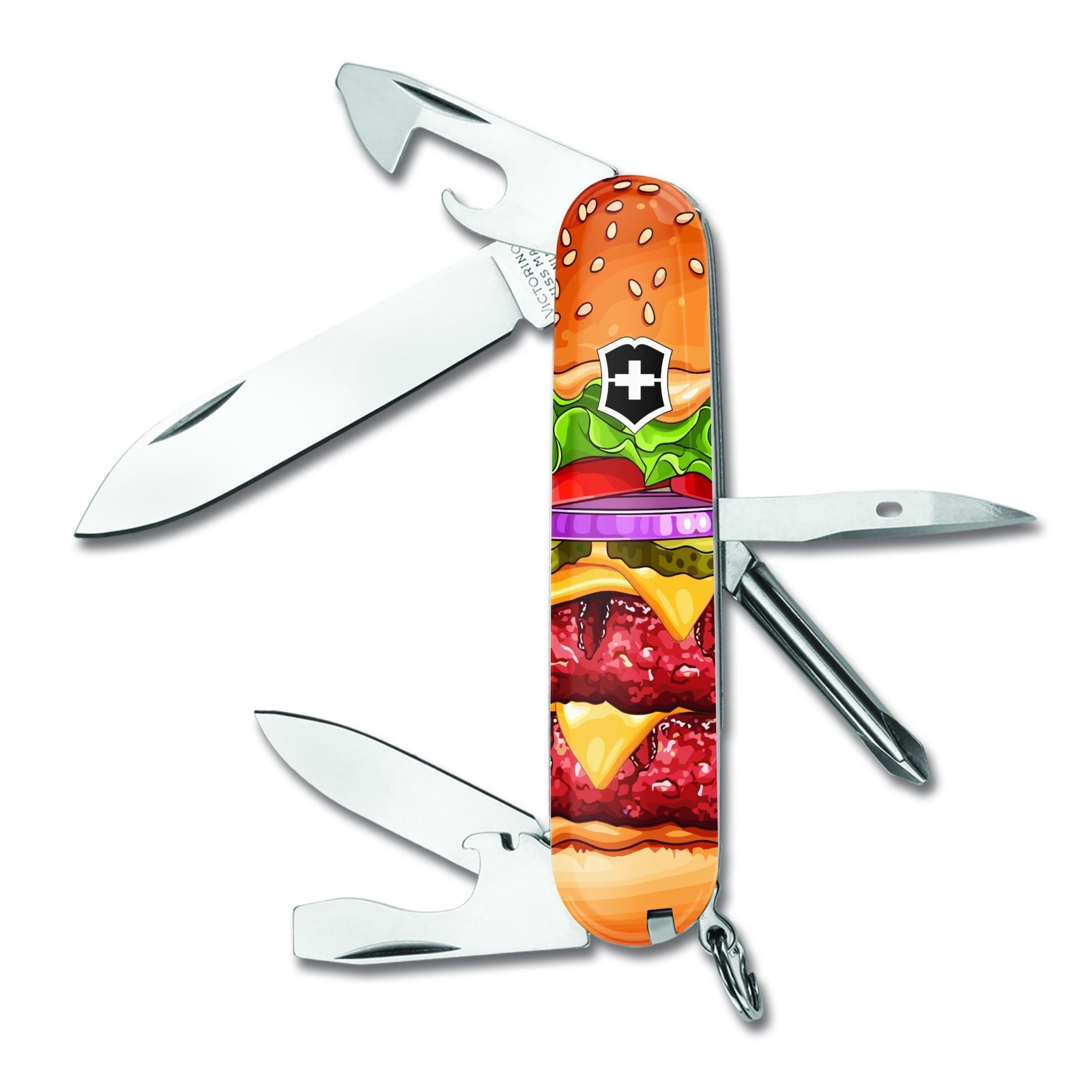 Victorinox Swiss Army Cheeseburger TINKER Knife Multi Tool