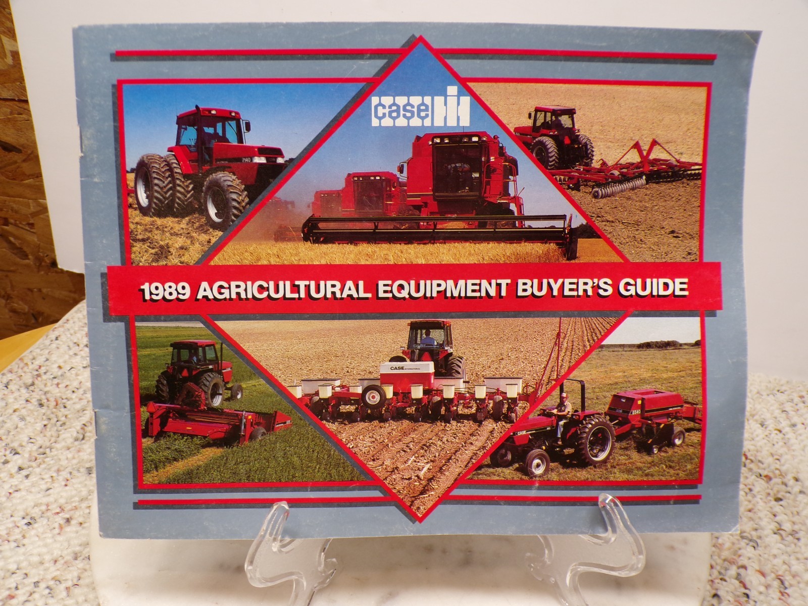 1989 CASE IH BUYER’S GUIDE FULL-LINE TRACTOR-COMBINE-IMPLEMENT SALES BROCHURE
